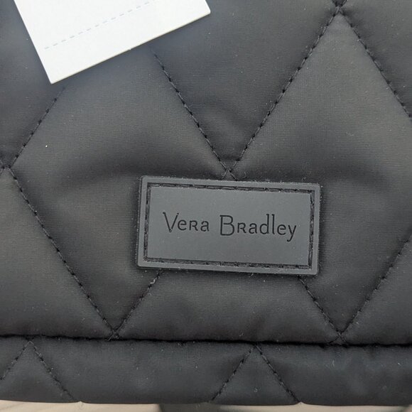 Vera Bradley- Black Ultra Light Hipster Purse with Shoulder Strap-Never Used - Picture 6 of 7